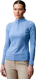 Horseware Alessandro Albanese Reitshirt Damen Blau Nylon Größe L – Bild 1 von 1