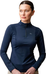Horseware Alessandro Albanese Reitshirt Damen Blau Nylon XS – Bild 1 von 1