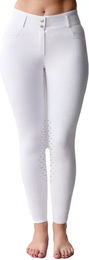 Horseware Allora Alessandro Albanese Reithose Damen Mid Grip Weiß – Bild 1 von 1