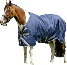 Produktbild von Horseware Amigo 1200D Extra Light Outdoor-Pferdedecke Blau 50g