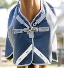 Horseware Amigo 1200D Integrated Turnout Outdoor-Pferdedecke mit Halsabdeckung 250g – Bild 1 von 2