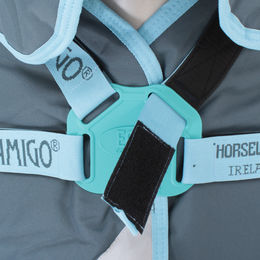 Horseware Amigo AmEco 12 Turnout Plus Pferdedecke Dunkelblau 160 – Bild 1 von 8