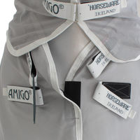 Produktbild von Horseware Amigo Ameco Combi Fliegendecke für Pferde Teal/Grau Größe 66