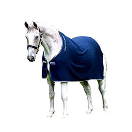 Horseware Amigo Bravo 12 Lite Disc Regendecke für Pferde Navy/Weiß Größe 5'6" – Bild 1 von 5