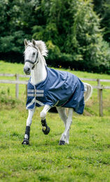 Horseware Amigo Bravo 12 Original Pferdedecke Medium in Blau Grau Silber - 250 g – Bild 1 von 6