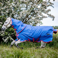 Produktbild von Horseware Amigo Bravo 12 Reflectech Plus Pferdedecke Blau Medium - 250 g