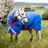 Produktbild von Horseware Amigo Bravo 12 Reflectech Plus Pferdedecke Blau Reflektierend Größe M