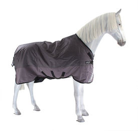 Horseware Amigo Bravo 12 Reflectech Plus Pferdedecke Grau mit Reflektoren – Bild 1 von 3