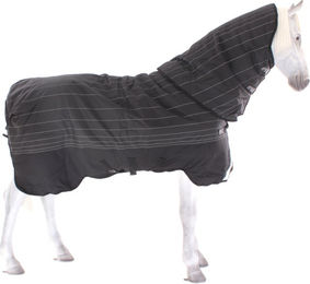 Horseware Amigo Bravo 12 Reflectech Plus Pferdedecke Schwarz/Reflektierend Größe M – Bild 1 von 4