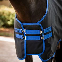 Horseware Amigo Brustverlängerung für Pferdedecken Navy/Titanium Grey aus Polyester – Bild 1 von 2