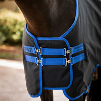 Produktbild von Horseware Amigo Brustverlängerung für Pferdedecken Navy/Titanium Grey aus Polyester