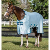 Produktbild von Horseware Amigo Bug Buster Fliegendecke für Pferde Azure Blue/Navy & Electric Blue 155 cm