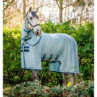 Produktbild von Horseware Amigo Bug Buster Fliegendecke für Pferde Blau 140 cm - 1 Stk.