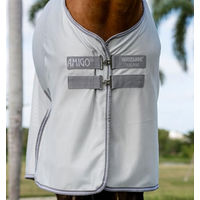 Produktbild von Horseware Amigo Bug Buster Pferdedecke ohne Halsteil Silber Grau 130