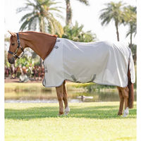 Produktbild von Horseware Amigo Bug Fliegendecke für Pferde ohne Halsteil Silber Grau 125