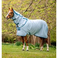 Produktbild von Horseware Amigo Bug Rug Fliegendecke für Ponys in Azure Blue/Navy & Electric Blue, 75 cm