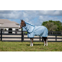 Produktbild von Horseware Amigo Bug Rug Plus Fliegendecke für Pferde 140 cm Azurblau Navy Electric Blue - 1 Stk.