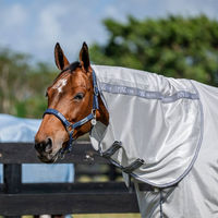 Produktbild von Horseware Amigo Bug Rug Plus Fliegendecke für Pferde in Blau aus Polyester