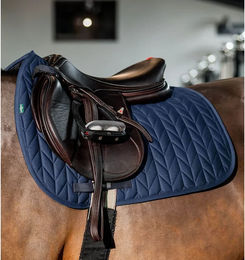 Horseware Amigo Close Contact Satteldecke für Pferde aus Baumwolle Blau – Bild 1 von 10