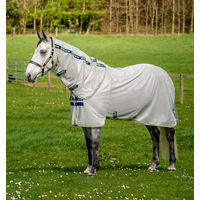 Produktbild von Horseware Amigo Fliegendecke für Pferde gegen Insekten in Weiß Bunt