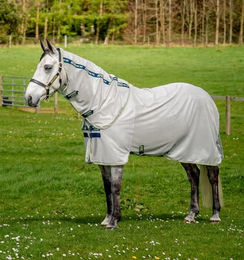 Horseware Amigo Fliegendecke gegen Insekten in Weiß – Bild 1 von 6