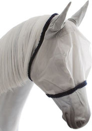 Horseware Amigo Fliegenmaske für Pferde in Silber-Navy – Bild 1 von 4
