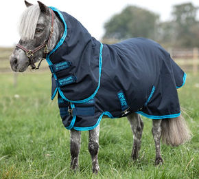 Horseware Amigo Hero 6 Petite Plus Turnout Pony Decke Blau - 200 g – Bild 1 von 3