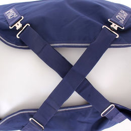 Horseware Amigo Hero 900D Turnout Pferdedecke wasserdicht Atlantic Blue/Ivory Größe M – Bild 1 von 5