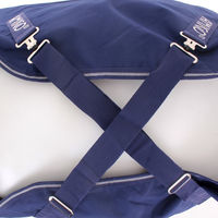 Produktbild von Horseware Amigo Hero 900D Turnout Pferdedecke wasserdicht Atlantic Blue/Ivory Größe M