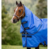 Produktbild von Horseware Amigo Hero Ripstop Halsteil Decke für Pferde Blue/Navy 600D Größe XL