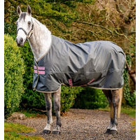 Produktbild von Horseware Amigo Hero Ripstop Lite Regendecke für Pferde Shadow/Rose & Navy 145