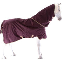 Produktbild von Horseware Amigo Hero Ripstop Plus Lite Outdoor-Pferdedecke 115cm Blau Beige