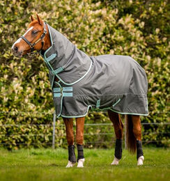 Horseware Amigo Hero Ripstop Plus Pferdedecke 600D Größe M Shadow Blue Haze & Navy - 200 g – Bild 1 von 4