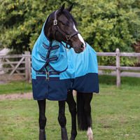 Produktbild von Horseware Amigo Hero Ripstop Plus Pferdedecke Limited Edition Blau - 100 g
