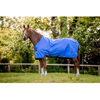 Produktbild von Horseware Amigo Hero Ripstop Weidedecke für Pferde Blau