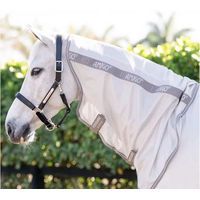 Produktbild von Horseware Amigo Integrated Fly Sheet Pferdedecke Silber Grau Größe 165