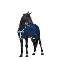 Produktbild von Horseware Amigo Net Cooler Pferdedecke Navy Silber Größe 130