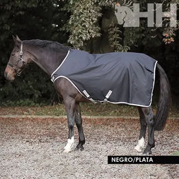 Produktbild von Horseware Amigo Pferdedecke aus Polyester in Schwarz Größe S
