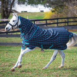 Horseware Amigo Pony Plus Decken Black Check – Bild 1 von 1
