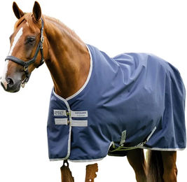 Produktbild von Horseware Amigo Ripstop 900D Outdoor-Pferdedecke Blau 130/183 cm