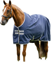 Produktbild von Horseware Amigo Ripstop 900D Outdoor-Pferdedecke Blau 140/191 cm