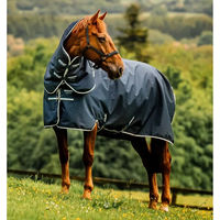 Produktbild von Horseware Amigo Ripstop 900D Plus Pony Outdoor-Decke Blau 200g