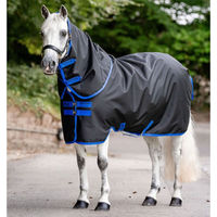 Produktbild von Horseware Amigo Ripstop 900D Plus Pony Turnout Weidedecke für Ponys 50g Black/Classic Blue