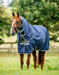 Produktbild von Horseware Amigo Ripstop 900D Plus Turnout Pferdedecke 200g Blau