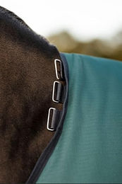 Horseware Amigo Ripstop 900D Pony Lite 0g Outdoordecke für Ponys in Dynasty Green/Navy & Silver Größe 125 cm – Bild 1 von 2