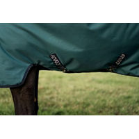 Produktbild von Horseware Amigo Ripstop 900D Pony Lite 0g Outdoordecke für Ponys in Dynasty Green/Navy & Silver Größe 95 cm