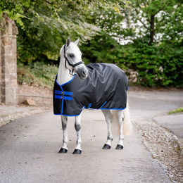 Horseware Amigo Ripstop 900D Pony Turnout 0g Weidedecke für Pferde Größe 125 Black/Classic Blue – Bild 1 von 1