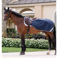 Produktbild von Horseware Amigo Ripstop Exercise Nierendecke für Pferde in Navy Blau Größe M