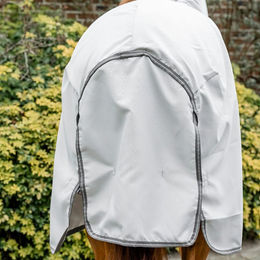 Horseware Amigo Ripstop Hoody Ekzemerdecke für Pferde in Blau Weiß – Bild 1 von 2