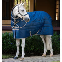 Produktbild von Horseware Amigo Ripstop Plus Pferde-Decke Blau 200g Isolierend